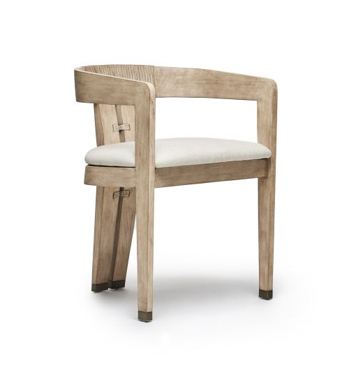 Maryl III Dining Chair - Washed Taupe