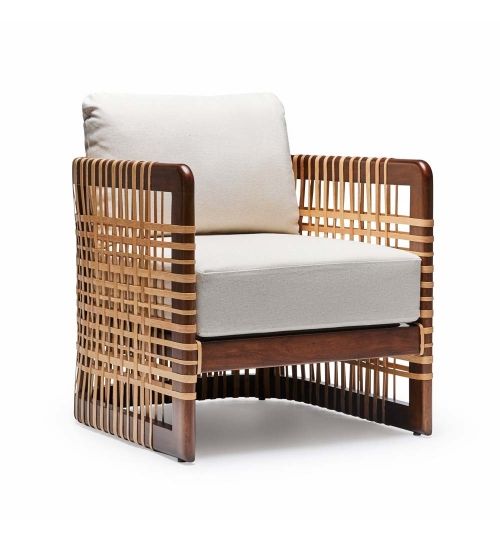 Palms Lounge Chair - Chestnut