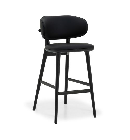 Soren Bar Stool - Matte Black