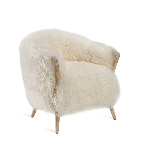 Ilaria Lounge Chair - Ivory