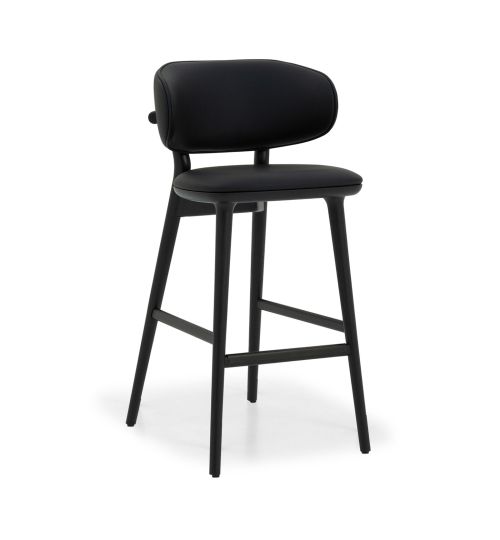Soren Bar Stool - Matte Black