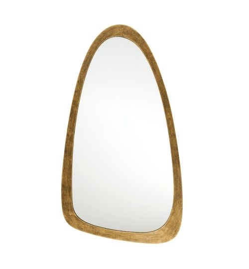 Wales Large Mirror - Antique Brass