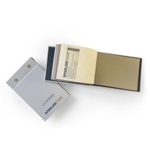 Interlude Home Leather Swatch Book