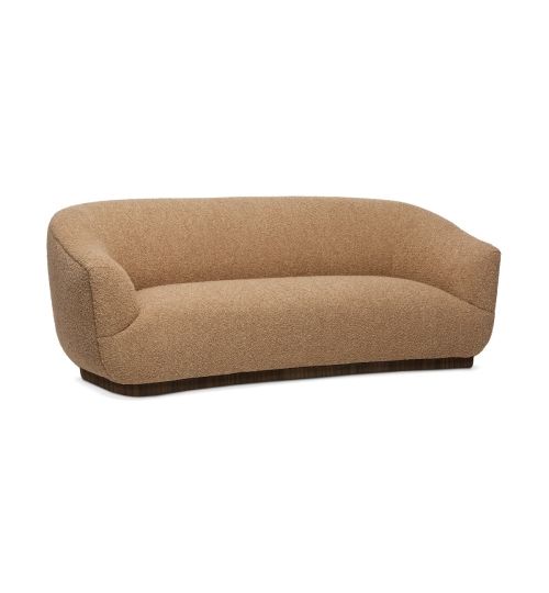 Jolie Sofa with wood plinth 