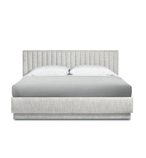 Skylar Queen Bed - Beach Heather