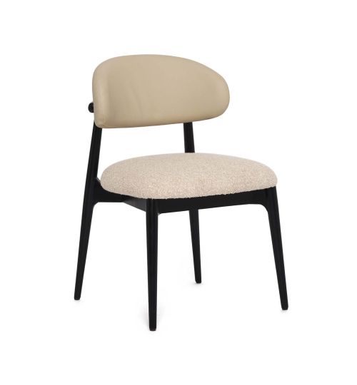 Liam Dining Chair - Matte Black