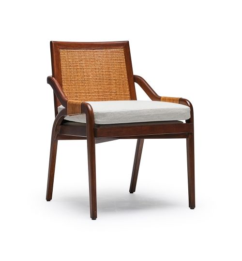 Delray Side Chair - Chestnut