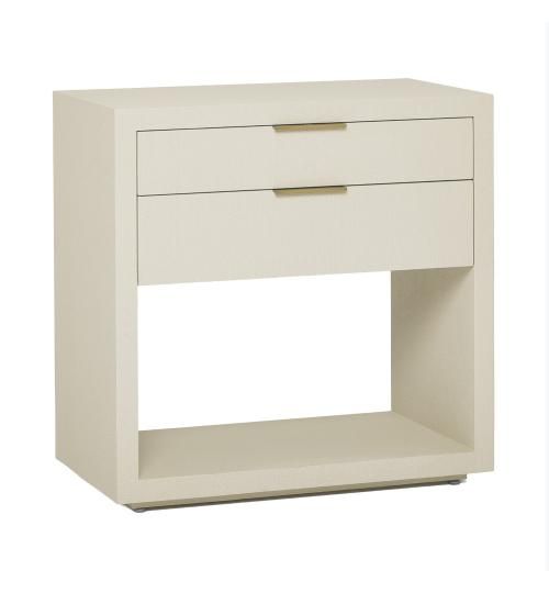 Montaigne Tall Bedside Chest - Sand