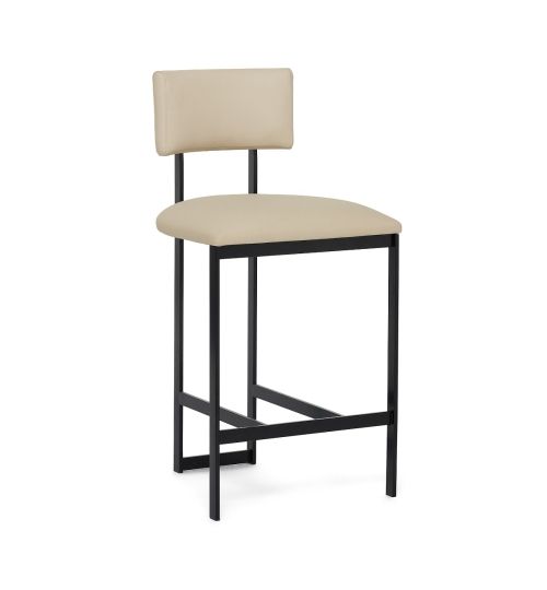 Landon II Counter stool - Matte Black