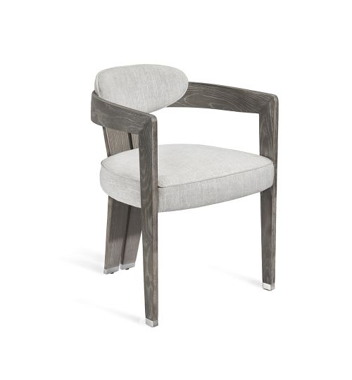 Maryl II Dining Chair - Grey Linen