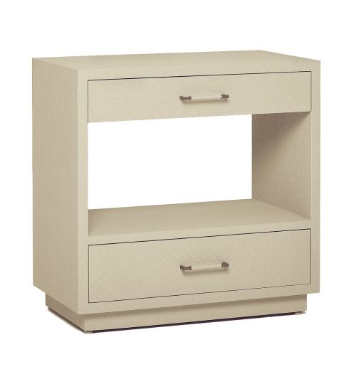 Taylor Tall Bedside Chest - Sand