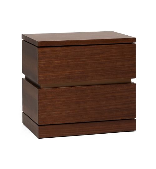Bolton Bedside Chest - Classic Walnut
