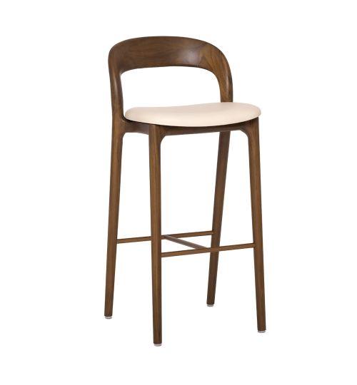 Felix Bar Stool - Classic Walnut