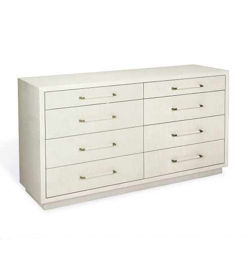 taylor 8 drawer chest white