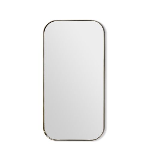 Aalina 54" Wall Mirror - Brushed Brass