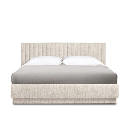 Skylar King Bed - Aria Sand