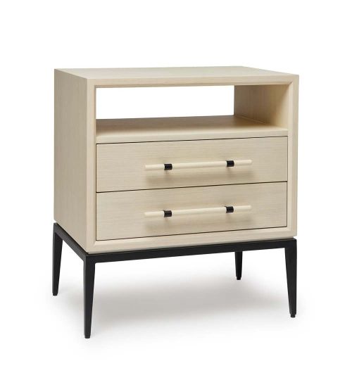 Burton Bedside Chest - Parchment