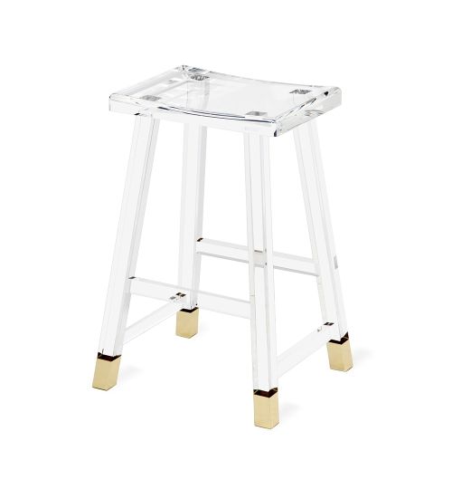 Reva Counter Stool - Brass