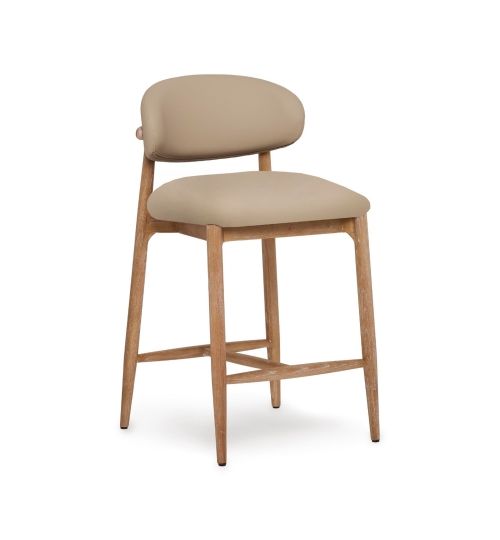 Liam Counter Stool - Whitewash