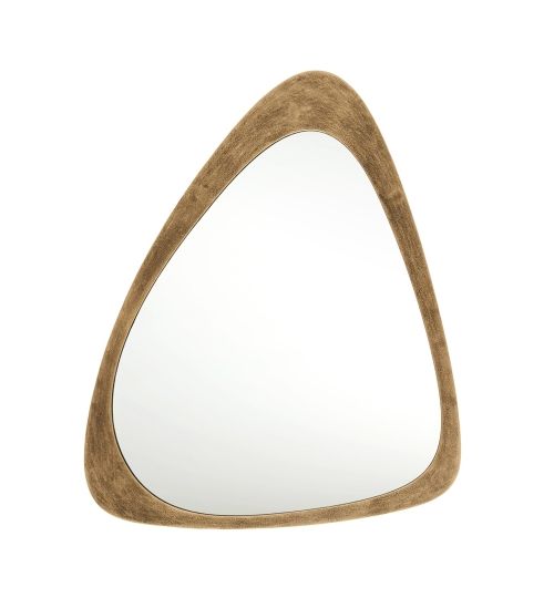 Wales Small Mirror - Antique Brass