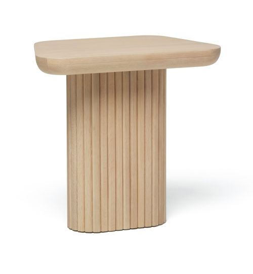 Carrabelle Side Table - Saddle