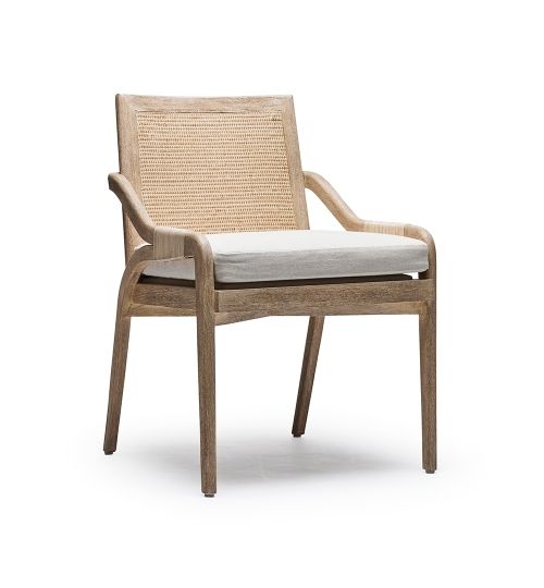 Delray Side Chair - White Ceruse