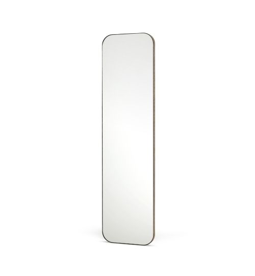 Camille Narrow Mirror - Gilded Brass