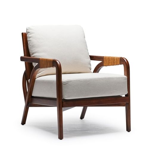 Delray Lounge Chair - Chestnut