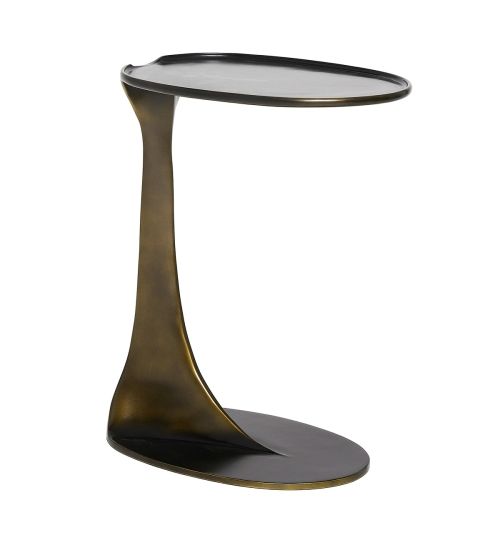 Duval Grand Hugging Table - Deep Bronze