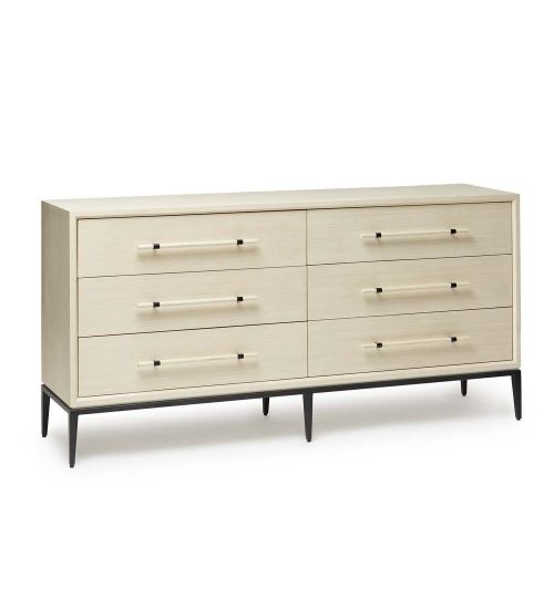 Burton 6 Drawer Chest - Parchment