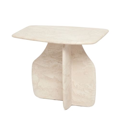 Celine Side Table - Biscuit