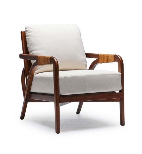 Delray Lounge Chair - Chestnut