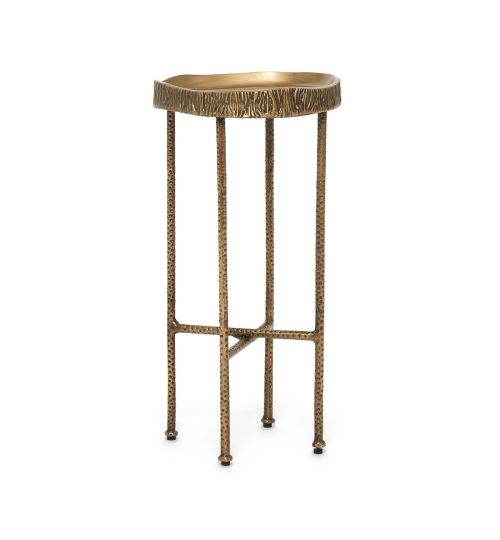Ada Drink Table - Antique Bronze