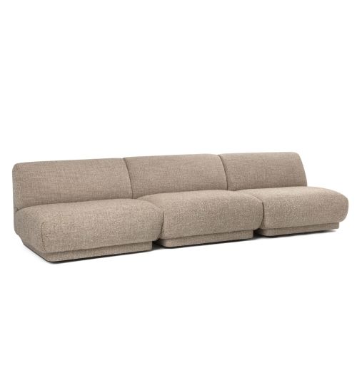 Astor 3pc Armless Sectional