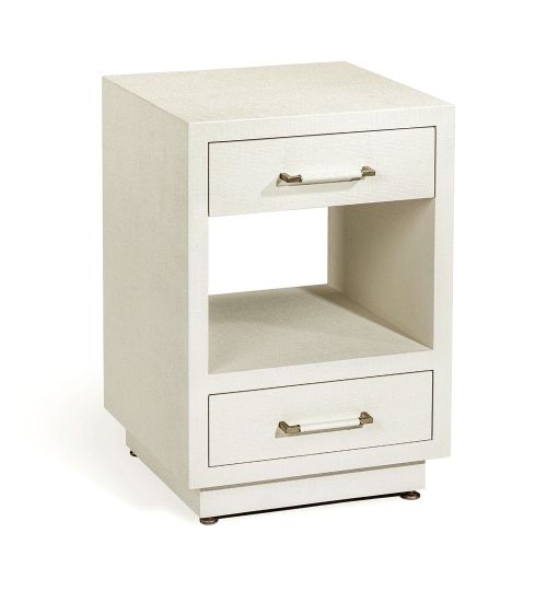 TAYLOR SMALL BEDSIDE CHEST - WHITE