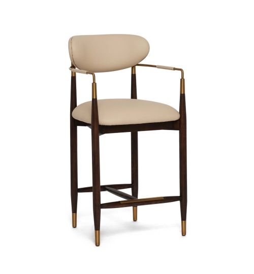 Cidra Counter Stool - Walnut