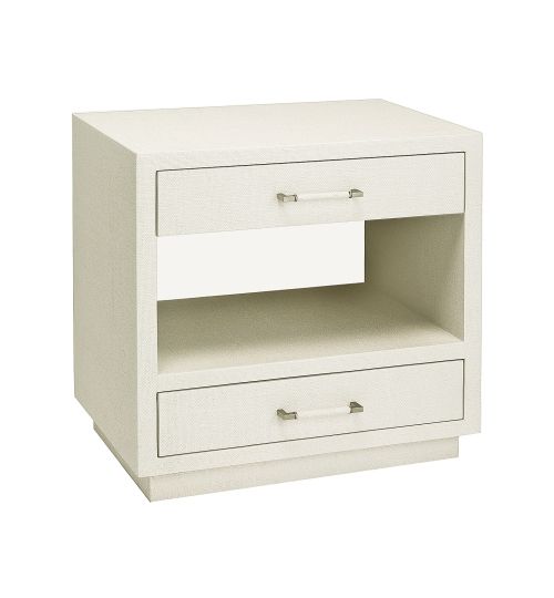 taylor bedside chest white