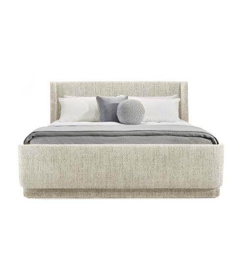 Kaia Queen Bed-Beach Heather