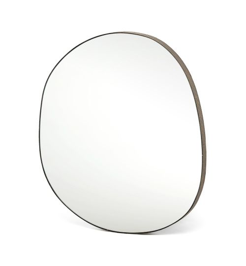 Camille Organic Mirror - Gilded Brass
