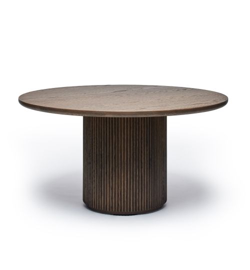Laurel Round Dining Table Large - Mocha