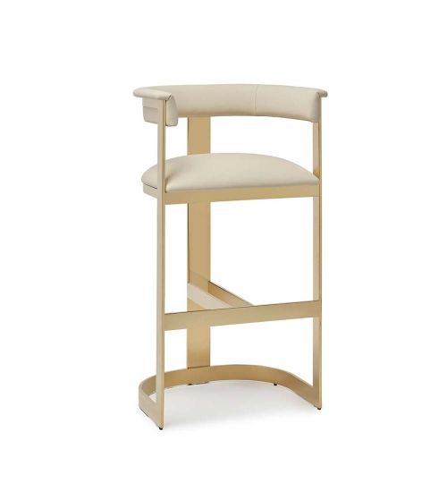 Darcy II Bar Stool - Brass