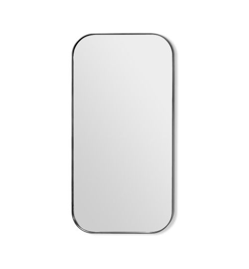 Aalina 54" Wall Mirror - Brushed Nickel