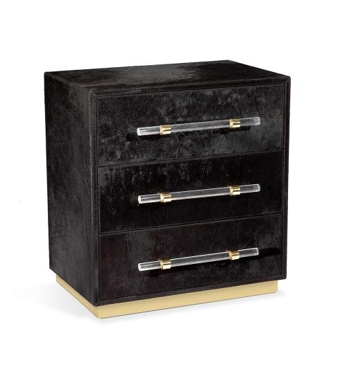 cassian 3 drawer occasional chest blac