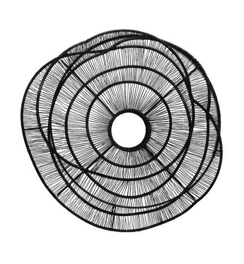 Shadow 28" Wall Art - Midnight