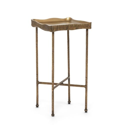 Zoe Drink Table -  Antique Bronze