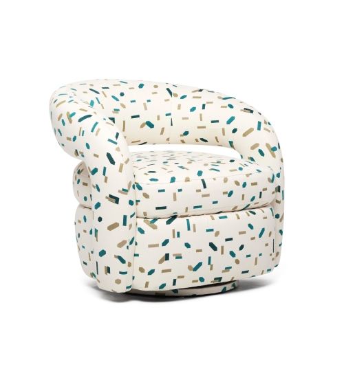 Targa Swivel Chair by Tamela Greene