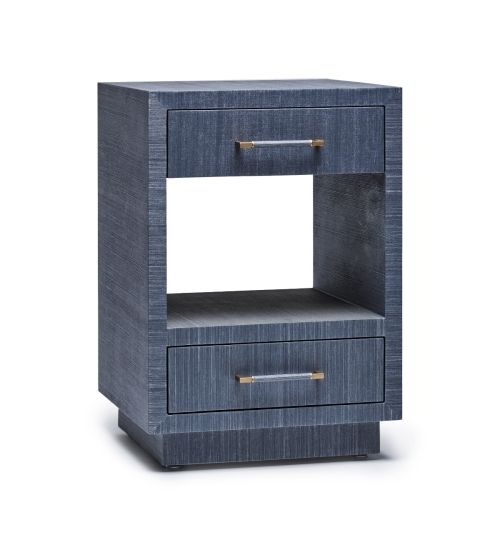 Taylor Small Bedside Chest - Navy