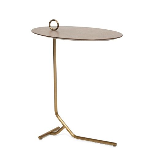 Owen Drink Table - Classic Walnut