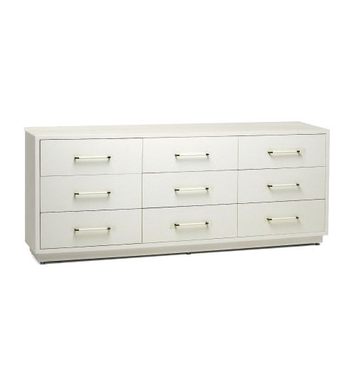 Taylor 9 Drawer Chest - White