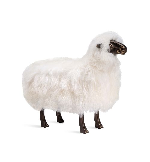Phillippe Sheep Sculpture - Ivory